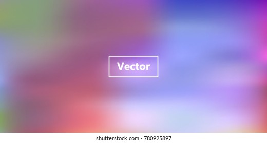 Colorful gradient mesh blur background in rainbow colors. Abstract blurred smooth image. Smooth blend banner template. It can use as wallpaper.