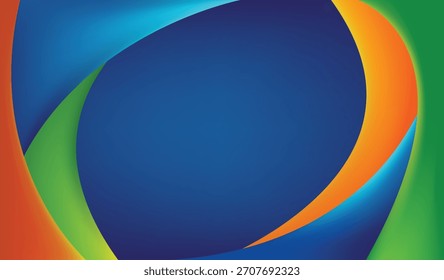 colorful gradient and modern abstract background template design