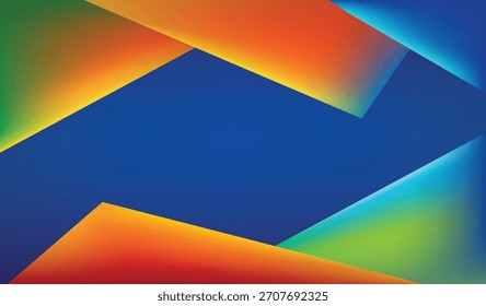 colorful gradient and modern abstract background template design