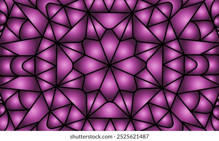 Colorful gradient ornament. A background with a symmetrical pattern. There is a template for interior decoration, screensavers, covers and the implementation of a creative idea