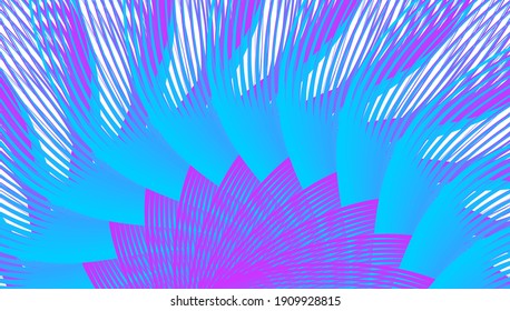 bunter Farbverlauf-Palmenblatt-Schachtel-Hintergrund