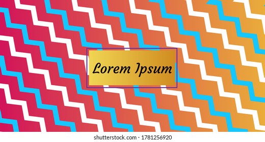 Colorful gradient pattern background, abstract geometric shape vector texture. Сover graphic design, geometric line minimal pattern background