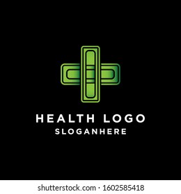 colorful gradient Pharmacy Logo, Medical Cross logo design vector template