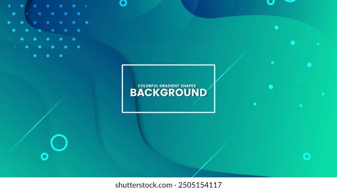 Diseño colorido del Vector del fondo de las Formas del gradiente en eps 10