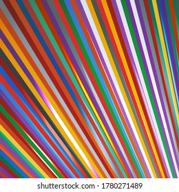 Colorful gradient stripes abstract background. Vector glow illustration