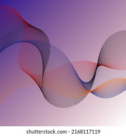 Diseño de fondo de Swirl de degradado colorido 