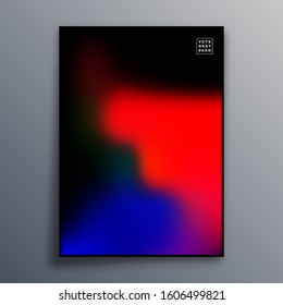 Colorful gradient texture for wallpaper, flyer, poster, brochure cover, typography or other printing products. Vector illustration.