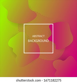 Colorful gradient textured background. Modern vector background Fluid shapes. 
