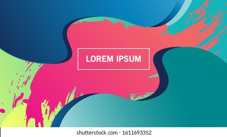 Colorful gradient textured style background design. Modern abstract vector background. Eps.10