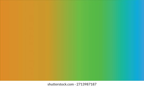 A colorful gradient transitioning from warm orange to cool blue through a soothing green hue, creating a visually appealing background