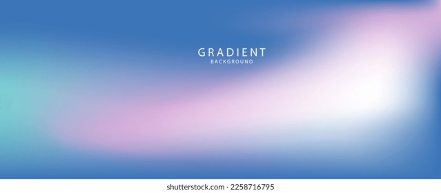 Colorful gradient vector background. Design for landing pages.