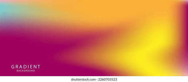 Colorful gradient vector background. Design for landing pages.