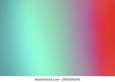Colorful gradient. Vector. Holographic neon trendy background. Blurred rainbow colored gradient.