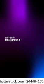 Colorful gradient vertical background. Fluid banner template vector illustration. Abstract background.