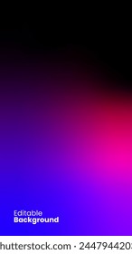 Colorful gradient vertical background. Fluid banner template vector illustration. Abstract background.