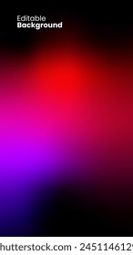 Colorful gradient vertical background. Fluid banner template vector illustration. Abstract background.