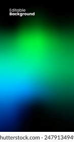Colorful gradient vertical background. Fluid banner template vector illustration. Abstract background.