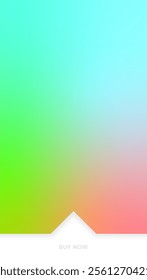 Colorful gradient vertical background. Fluid banner template vector illustration. Abstract background.