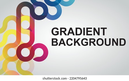 Una plantilla de fondo de pantalla de gradiente colorido con colores y ondas dinámicos