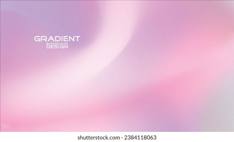 Colorful gradient wave style 
background design