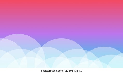 colorful gradients modern and clean background