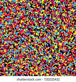 Colorful Grainy Seamless Pattern.  Easy Way To Change Colors.