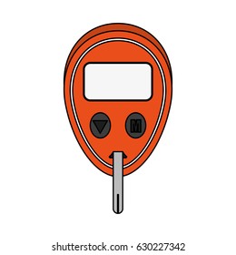 colorful graphic car alarm digital device