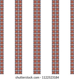 colorful graphic pattern of various stripes 