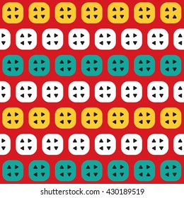 Colorful Graphic Seamless Pattern Background Vector 