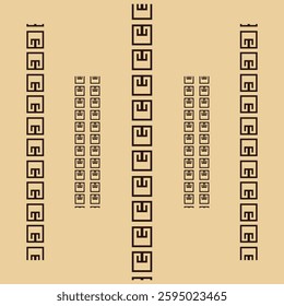 A colorful greek background pattern for any kind of fashion or textile design project