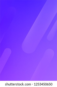 Colorful Green A4 Background with Simple Fluid Shapes. Holographic Colour Gradient. Cool Abstract Background. Vector Illustration.