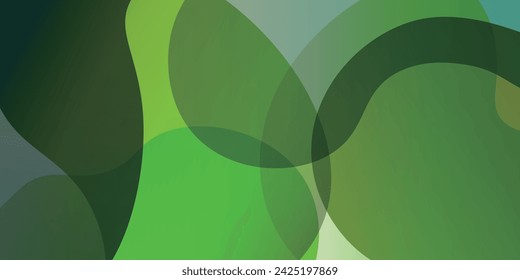 colorful green cute pattern background