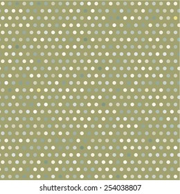 Colorful green geometric pattern with dots