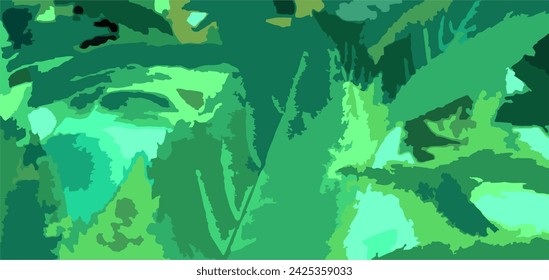 textura de fondo de patrón de hoja de neón verde colorido