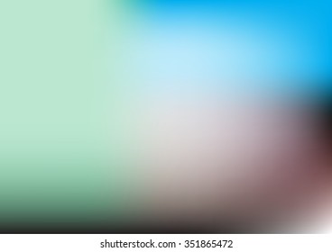 Colorful green and white blue abstract blur background design for template, web,wallpaper and  texture.