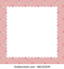 colorful greeting wedding invitation card.