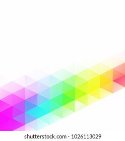 Colorful Grid Mosaic Background, Creative Design Templates