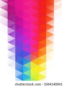 Colorful Grid Mosaic Background, Creative Design Templates