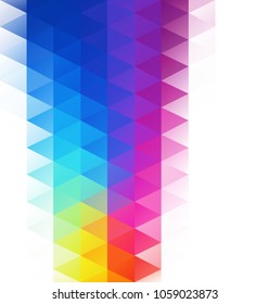 Colorful Grid Mosaic Background, Creative Design Templates