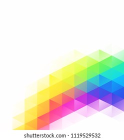 Colorful Grid Mosaic Background, Creative Design Templates