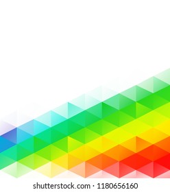 Colorful Grid Mosaic Background, Creative Design Templates