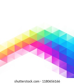 Colorful Grid Mosaic Background, Creative Design Templates