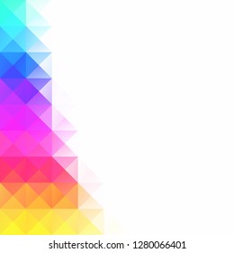 Colorful Grid Mosaic Background, Creative Design Templates