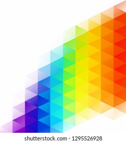 Colorful Grid Mosaic Background, Creative Design Templates