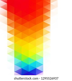 Colorful Grid Mosaic Background, Creative Design Templates