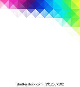 Colorful Grid Mosaic Background, Creative Design Templates