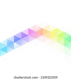 Colorful Grid Mosaic Background, Creative Design Templates