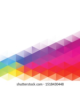 Colorful Grid Mosaic Background, Creative Design Templates