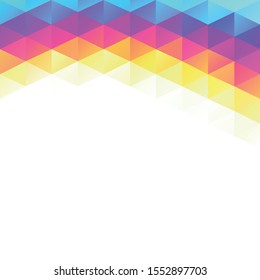 Colorful Grid Mosaic Background, Creative Design Templates