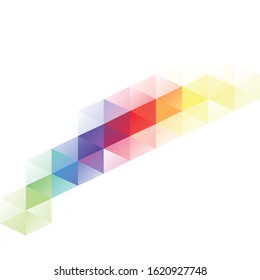 Colorful Grid Mosaic Background, Creative Design Templates